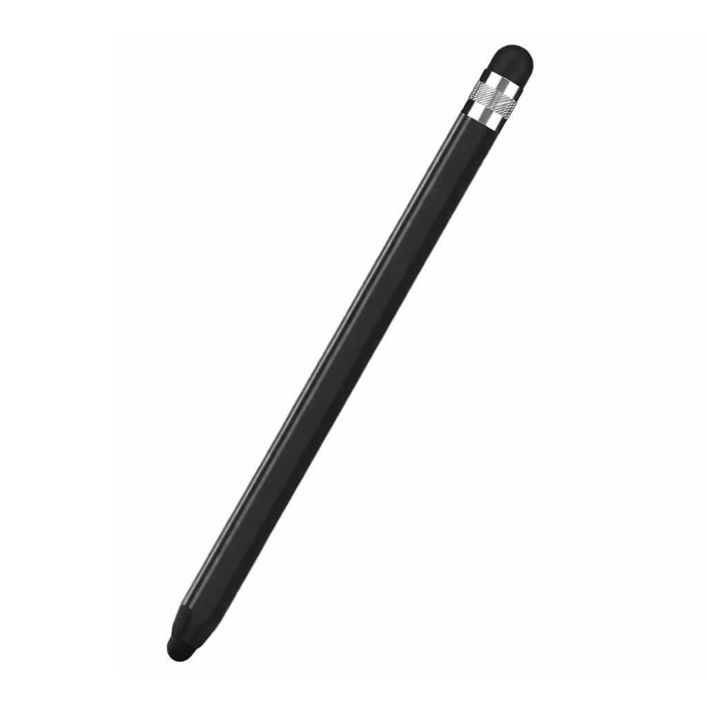2 in 1 Universal Stylus Pen for All Touch Screen Devices | Fine Tip High Sensitivity Capacitive Pen for Smartphones, Tablets, iPad, iPhone, Android, iOS & Windows (Black)-image-38