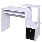 Zoom IMG-2 bakaji scrivania con cassetto in Zoom IMG-2 bakaji scrivania con cassetto in