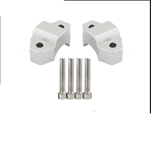 Elevadores de manillar XT1200Z XTZ1200 2010-2024 soporte extensor plata 4