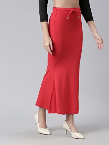 Image of TWIN BIRDS Saree Shapewear for Women | Super Soft Viscose Elastane Saree Petticoat Skirt | Stretchable & Comfortable SareeShaper