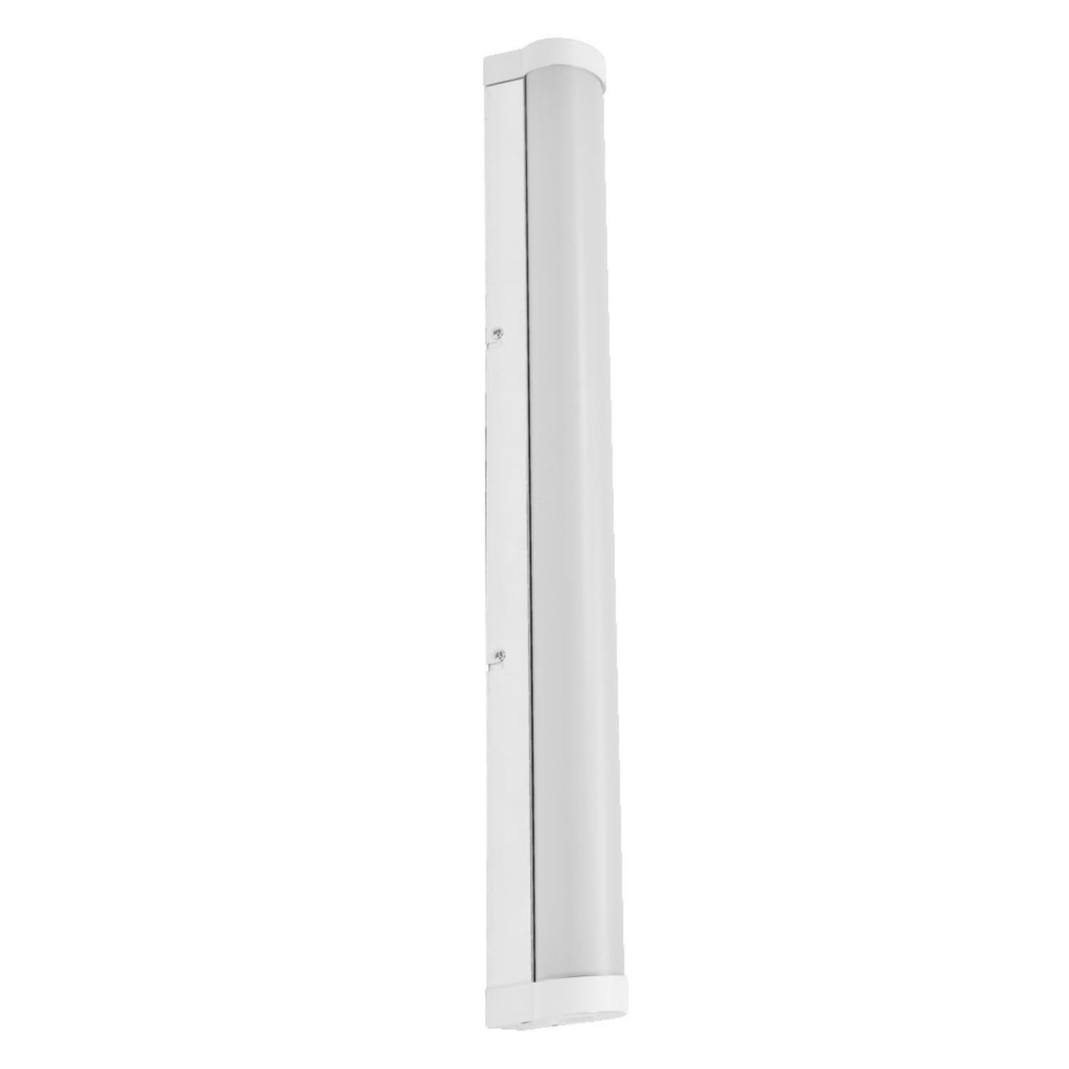 Licht-Erlebnisse LED Wandlampe Aluminium Metall Weiß 3000-4000 K IP44 CCT dimmbar modern wohnlich Bad WC Spiegel L:60 cm Wandleuchte Schlafzimmer