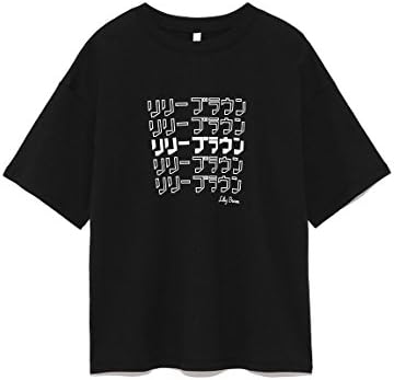Amazon Co Jp Lily Brown リリーブラウン リリーブラウンロゴt Blk F ファッション