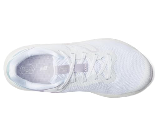 New Balance Tênis masculino Fresh Foam Arishi V4 com cadarço, Branco/Taro, 18