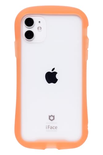 iFace Reflection Neo iPhone 11 �P�[�X �N���A �����K���X (�N���A�I�����W)�y�A�C�t�H��11 �J�o�[ �A�C�t�F�C�X ���� �ϏՌ� �č�MIL�K�i�擾 �X�g���b�v�z�[���t�� �l�I���J���[ �u���z