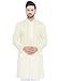 VASTRAMAY Mens Cotton Yellow and White Kurta - Elegance for Festivals & Events_VASMK094YW_46