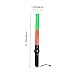 SMASOLO Bastón de Tráfico Profesional LED Rojo y Verde Intermitente Varilla Luminosa Portátil para Emergencias y Control de Tráfico Visibilidad para Policías y Bomberos Imagen de SMASOLO Bastón de Tráfico Profesional LED Rojo y Verde Intermitente Varilla Luminosa Portátil para Emergencias y Control de Tráfico Visibilidad para Policías y Bomberos