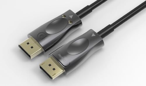 Aoc Fiber DisplayPort Kablo, 32.4Gbps, 8K 60Hz, 4K 120Hz, 4K 60Hz, Hdr, 10 Metre