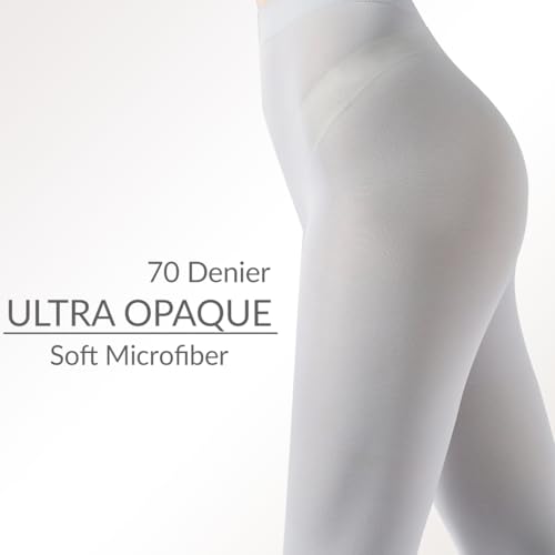 G&Y Opaque Tights for Women - 70D Control Top Pantyhose Running Yoga Leggings Athletic Pants3