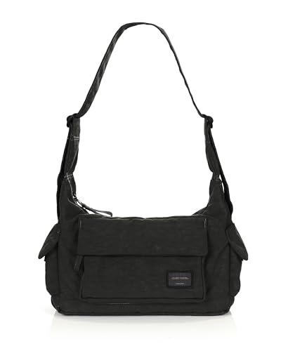 Image of ZIMEGO Signature Cargo Pack Nylon Casual Crossbody Bag Everyday Essential Travel Hobo Bag