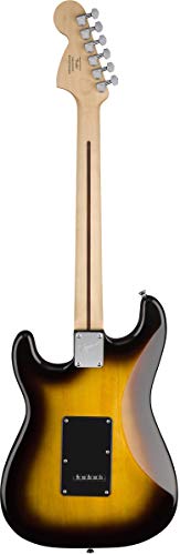 Squier by Fender Affinity Stratocaster HSS Beginner Electric Guitar Pack with Gig Bag, Amp, Strap, Cable, Picks, and Fender Play Subscription - Brown Sunburst (371824032) - Thumbnail 4