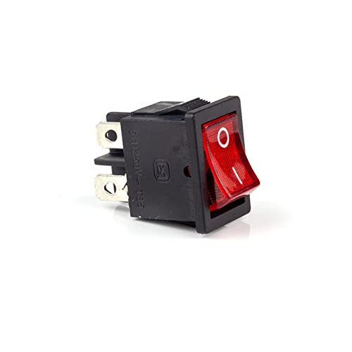 Interrupteur à bascule KCD1 4pin bouton rouge interrupteur bateau voiture 250V