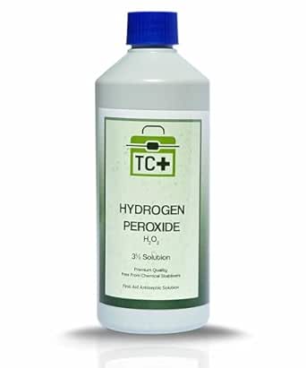 Hydrogen Peroxide 3% TC Plus H2O2 10 Vols (500ml) : Amazon.co.uk ...