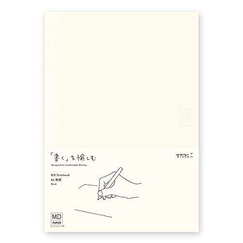 Image of DESIGNPHIL 15293006 Midori Notebook, MD Notebook, A5, Unruled A