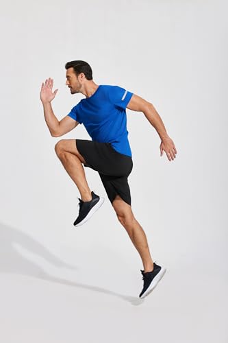 Weardear Camisetas Deportivas Camiseta Funcional para Hombre, Camiseta para Correr de Manga Corta de Secado rápido, Camiseta para Entrenamiento físico