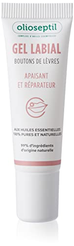 OLIOSEPTIL - Gel per labbra - Realizzato con oli essenziali puri e naturali al 100% - Calma e guarisce - Vegano - Tubo da 10 ml