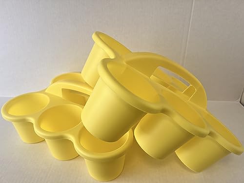 Teaching Tree Cup Caddy 6 Hole (Yellow)