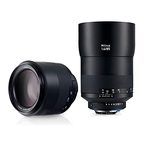 Image of ZEISS Milvus ZF.2 1.4 /85 Telephoto Camera Lens for Nikon F-Mount SLR /DSLR Cameras, Black