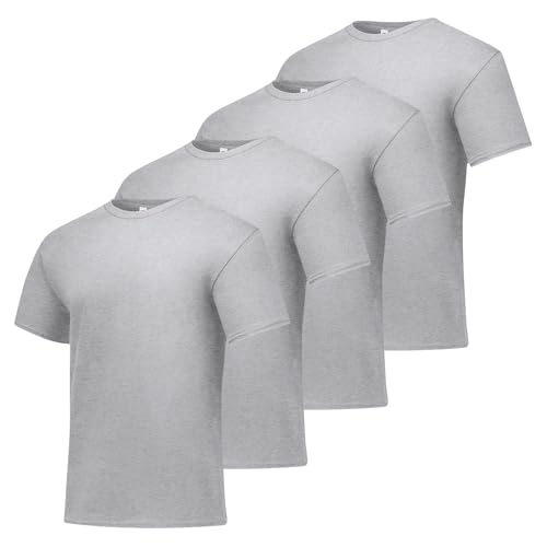 Hanes Men's ComfortSoft Cotton Tee, Set Of 4