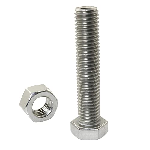 Image of 1pcs Cylindrical Hollow External Hexagon Screw 304 Stainless Steel Lamp Threading Screws Through Hole Bolt M12x60