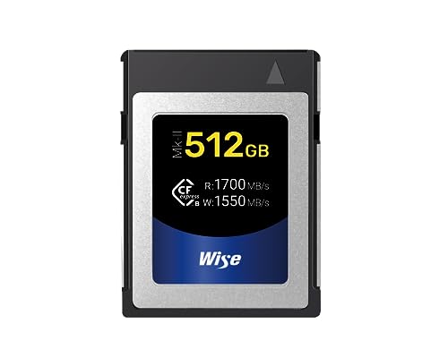 Wise CFexpress Type B カード CFX-Bシリーズ 512GB MK-II