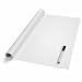 Dry Erase Wall Decal, KINDAX Self-Adhesive Wall Sticker Wall Paper Whiteboard Sticker for School, Office, Home 17.8 by 78.7 Inches, Free 1 Marker Pen (White)