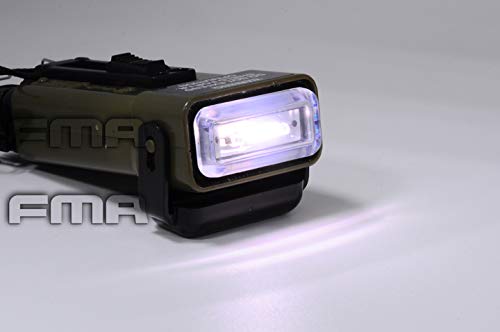 FMA Tactical Airsoft MS2000 Strobe Helmet Light Distress Marker Funzionale Strobe Security Rescue Light TB702