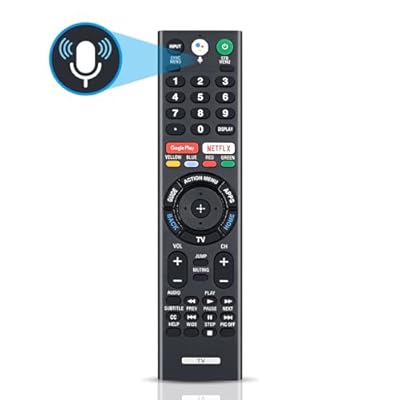 Replacement for Sony Bravia TV Remote with Voice Control, for Sony RMF-TX300U 4K Smart HDTV XBR-49X800E XBR-55X800E XBR-55X850D XBR-65X850E XBR-85X850D XBR-43X800E XBR-65X930D XBR-75X850E XBR-75X940D
