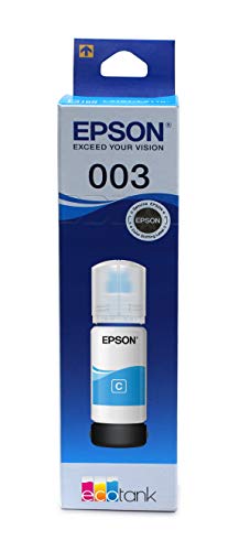Epson 003 Ink Bottle (Cyan), Compatible with :L3110 /L3101/ L3150 / L4150 / L4160 / L6160 / L6170 / L6190 Printer Models - Image 4