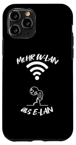 Elan Funny Informatiians ��葽����Wi-Fi �X�}�z�P�[�X iPhone 11 Pro �p