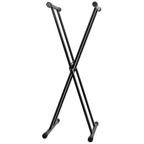Support de clavier à double cadre en X Chord réglable de 450 à 950 mm