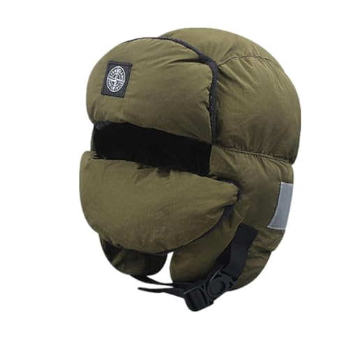 Lista de Gorros de aviador para Mujer - los preferidos. 45 SJTJSPX Gorro de Aviador para Mujer y Hombre, Gorro de Invierno, Resistente al Viento, Gorro de Invierno cálido con máscara Facial, Sombrero de plumón, Gorro de esquí para...