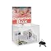 Wide Donation Box - Ballot Box - Suggestion Box - Acrylic Box - Tip Box- with Large Display Area (1 Pack)
