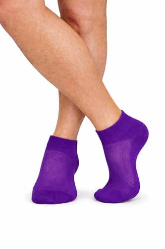 Image of RONDO 3 Pack Thin Ankle Socks - Unisex Ultra Thin Breathable Athletic Socks - Low Cut Running Ankle Socks - Thin Cotton Socks