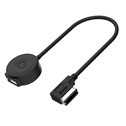 【Selezione perfetta】 mmi bluetooth Può essere utilizzato su tutti i dispositivi con funzione bluetooth. Puoi facilmente caricare, visualizzare e controllare il tuo telefono cellulare o altro lettore musicale, facile da installare, ami bluetooth Si adatta direttamente ed è facile da collegare e installare.