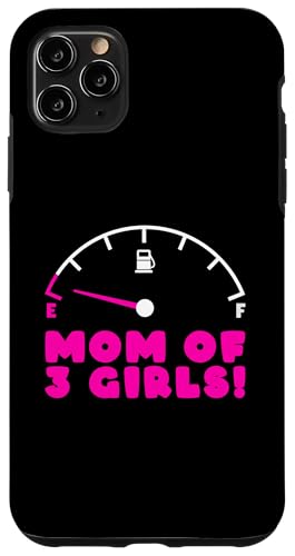 Mom of Three Girls ��̓� Mom of 3 �X�}�z�P�[�X iPhone 11 Pro Max �p