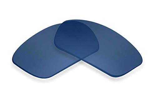 Sunglass Fix Replacement Sunglass Lenses Compatible for Ray-Ban RB4389 58mm (Polarized SFx-Diamond BIO Steel Blue Polarized Pair)