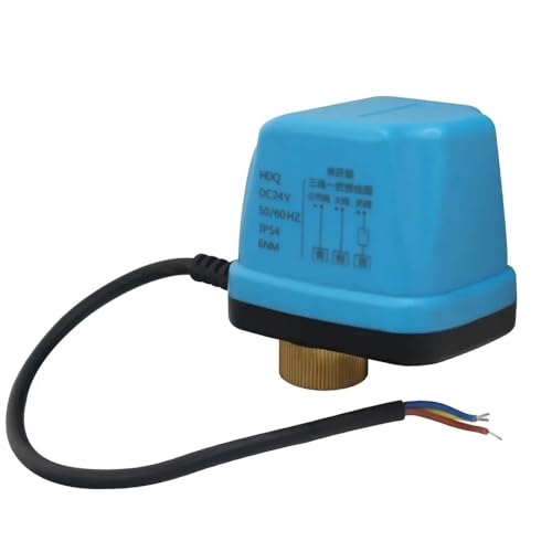 Electrovanne DC12V normalement fermée vanne à bille électrique 3 fils avec switch - 7