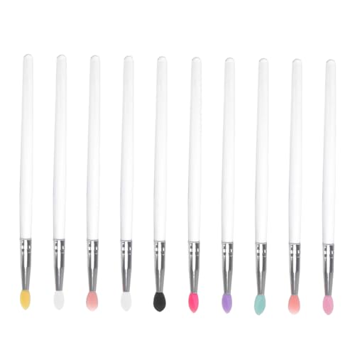 NULYLU Luxury Makeup Brush Set 10pcs Eye Shadow Brush for Women Makeup Tool Kit