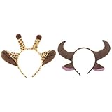 Estas diadema de animales de Zoo están muy bien hechas con material suave, ligero, cómodo de llevar.
