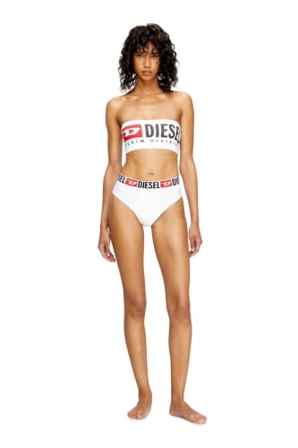 Diesel UFSB-Melanie Bandeau Bra Women's White Soft Stretch Cotton