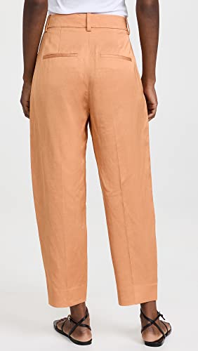 Vince Women's Pleat Front Tapered Pants3