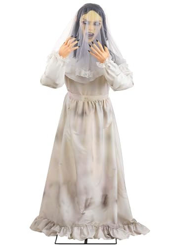 Fun Costumes 5.5FT Mary The Unhappily Ever After Bride Animatronic Halloween