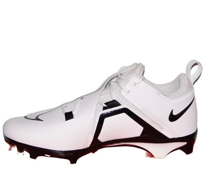 Nike Alpha Menace Pro 3 Mid Men's Football Cleats White Black DM1788-103 Size 92