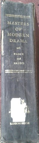 Masters of Modern Drama by Haskell M. Block (19... B019NDYJWE Book Cover
