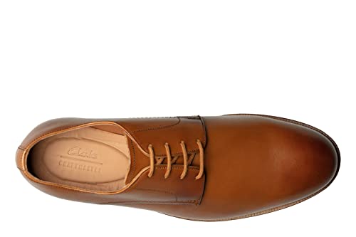 Image of Clarks Mens 26147800 Brown Uniform Dress Shoe