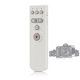 AODELAN Wireless Camera Remote Control for Canon, Sony, Nikon - Zoom, Shutter Release, AF Focus, Video Recording - White