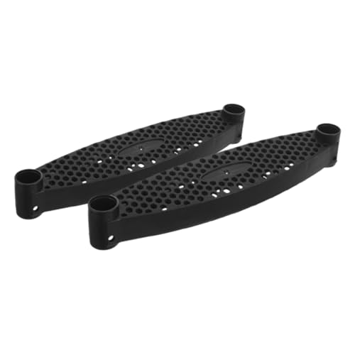 ibasenice 2pcs Trampoline Ladder Step Pads Plastic Stair Edge Protectors Anti-slip Cushions for Bunk Bed Loft Bed and Rv Ladder Safety Covers for Kids’ Trampoline and Dorm