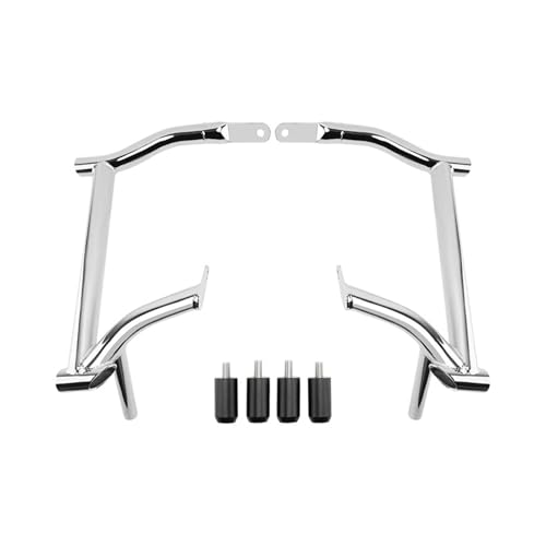 Crash Bars pour Touring et Electra Glide 2009-2024 - Protection Moteur Moto Argent