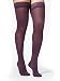 SIGVARIS Womenâ€™s Style Soft Opaque 840 Closed Toe Thigh-Highs w/Grip Top 15-20mmHg
