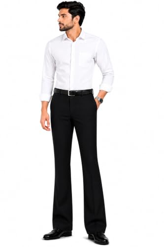 Image of Big Daddy Fashion Men's Bootcut Formal Trousers